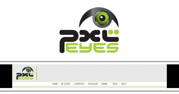 Creation of Web 2.0 - Logo PXLEyes v4.2: Final Result